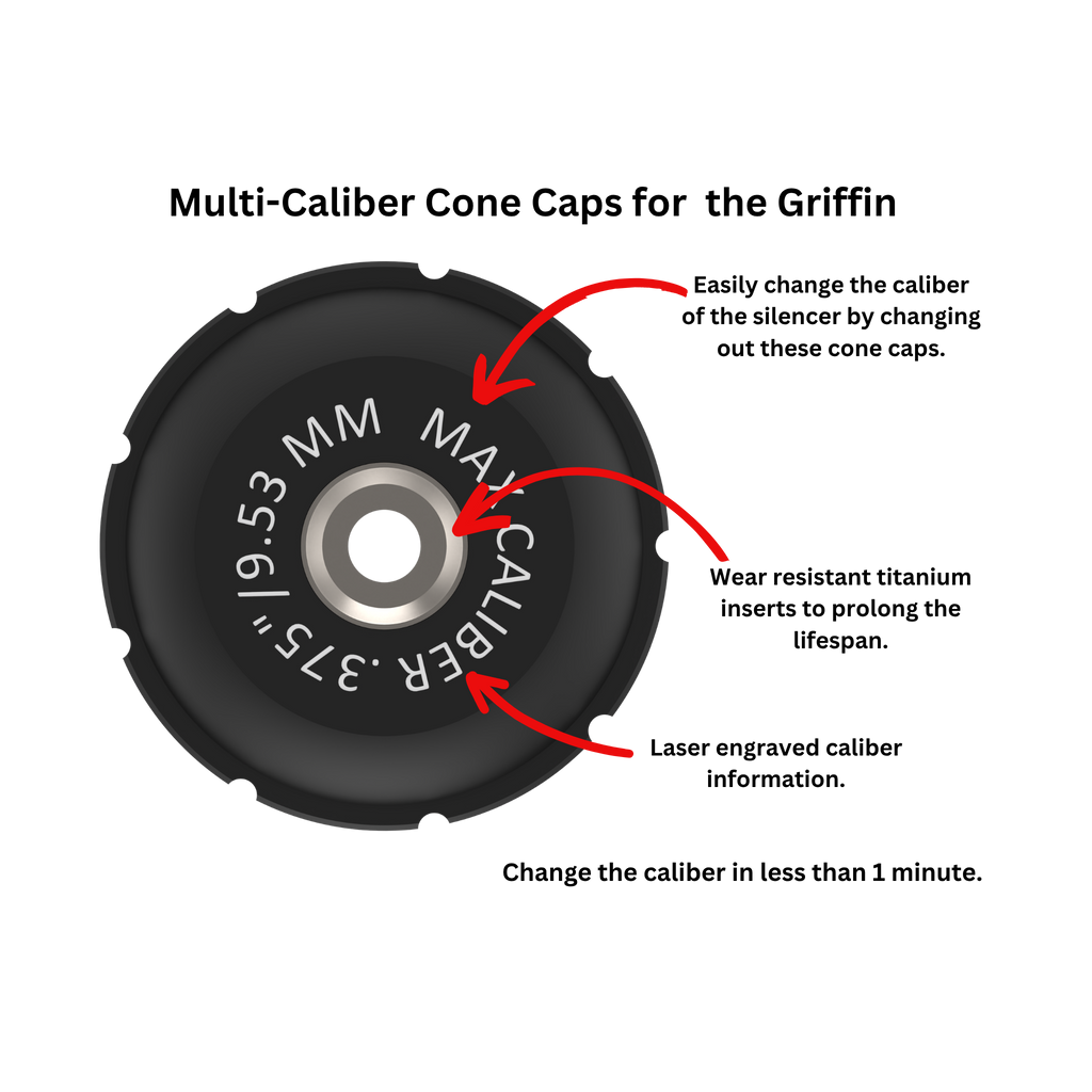 GRIFFIN SUPPRESSOR EXTRA CALIBRES